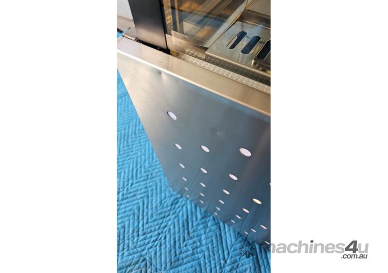 Bonvue Heated Square Stainless Steel Food Display oven for Cafe