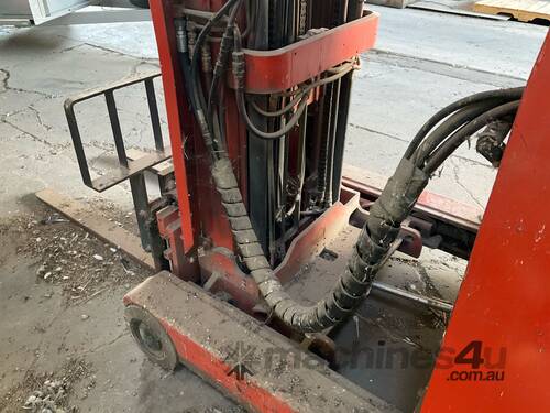 caption 1996 Nissan JHC01L18CU Electric Forklift