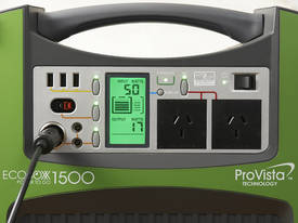 Ecoboxx 1500 Solar Generator Kit +250W Solar Panel - picture2' - Click to enlarge