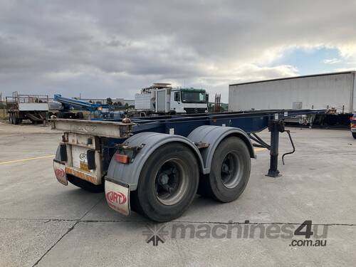 1990 Krueger ST-2-30 Tandem Axle Skel Trailer