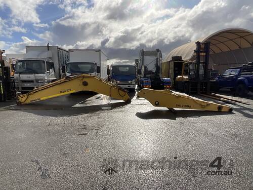caption Komatsu Excavator Arms