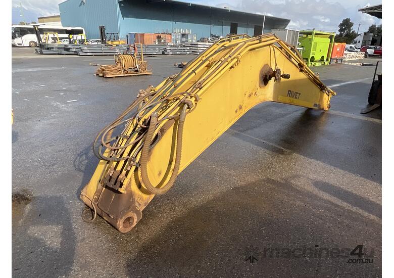caption Komatsu Excavator Arms