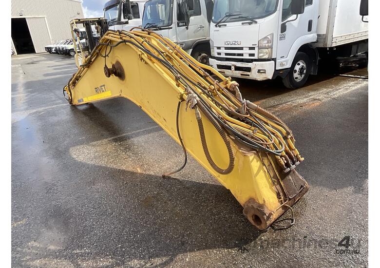 caption Komatsu Excavator Arms
