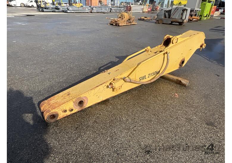 caption Komatsu Excavator Arms