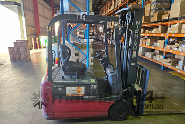 [NICHIYU] - 1.8T Counterbalance Forklift - SN: 216AF0142 (Lead-acid)