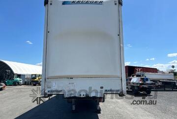 2003 Krueger ST-3-38 45ft Tri Axle Drop Deck Curtainsider B Trailer 2003 Krueger ST-3-38 45ft Tri Axle Drop Deck Curtainsider B Trailer