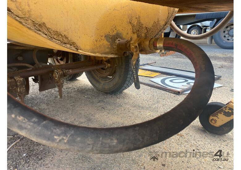 caption 1987 Homemade Dual Axle Fuel Trailer