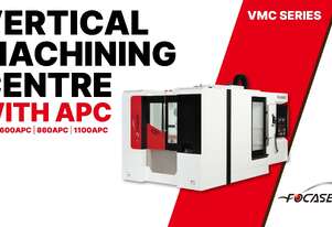 Automate Your Success With The VMC-600APC | 860APC | 1100APC Vertical Machining Centres With APC.