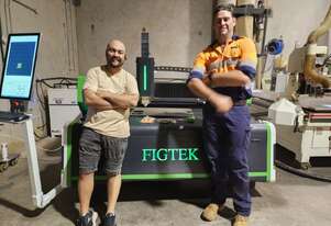 1836 Fiber Laser Cutter with Fuji Servo, Air Tec Pneumatics & HIWIN Rails