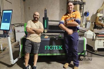 1836 Fiber Laser Cutter with Fuji Servo, Air Tec Pneumatics & HIWIN Rails