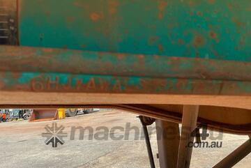 2011 Vawdrey VB S3 45ft Tri Axle Flat Top Trailer