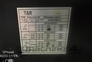 T&R Multisynergic 500 Welder