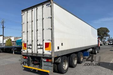 2013 Vawdrey VB S3 Tri Axle Refrigerated Pantech Trailer