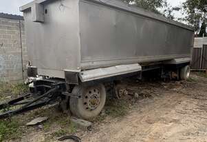 Borcat Quad Axle Tipper Trailer