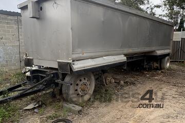 Borcat Quad Axle Tipper Trailer