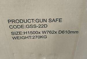 GSA085-HUNTZMEN 22 GUN DIGITAL SAFE FIRE RESISTANT 270KG CAT A B C H