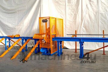 TECMOR 300-HC Rebar Shearline Cutting Machine - Made in Italy