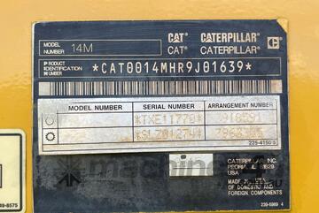 2015 Caterpillar 14M Articulated Motor Grader