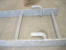 Galvanised Steel Ladder 2055mm Length - picture0' - Click to enlarge