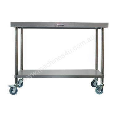 SIMPLY STAINLESS 900Wx600Dx900H MOBILE BENCH