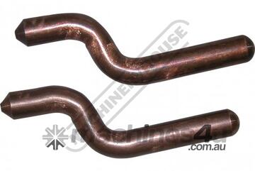 Spot Welder Electrodes (Bent) - Suits TECNA Hand Spot Welder