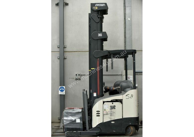 Crown high reach forklift price