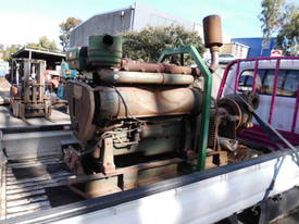 rubber lined sand pump , 6cyl lister HR6 , 6x4 Warman - picture1' - Click to enlarge