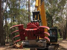 VOSCH HD rotating grapple with saw attachment for 10T to 16T excavators - picture0' - Click to enlarge