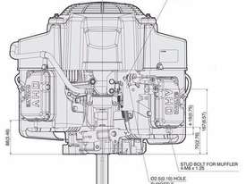Kawasaki FS730V 24.0HP Petrol Lawnmower Engine - picture0' - Click to enlarge
