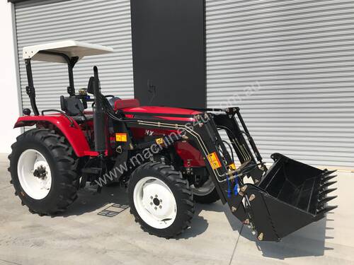 New Huaxia 60hp Tractors with front end loader - 3 Year Warranty