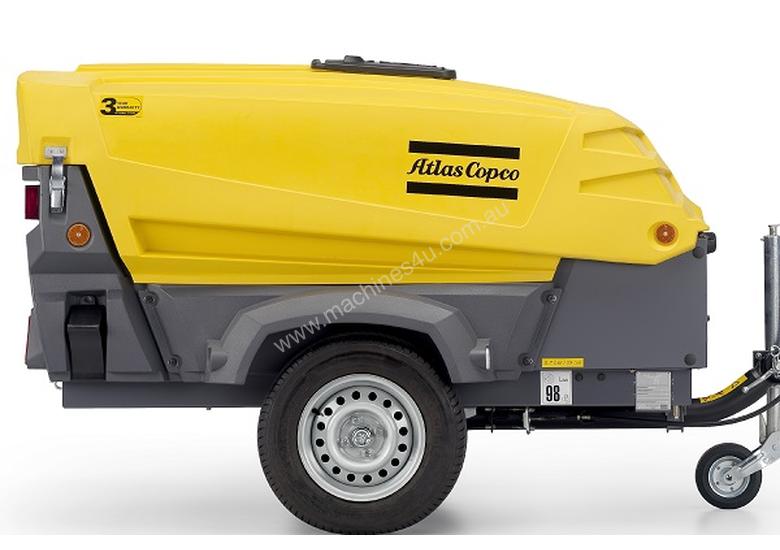 caption Portable Diesel Compressor XAS 185 DD7