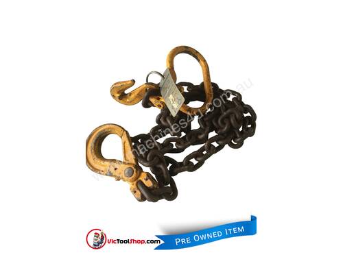 Lifting Chains 10 mm x 3.0 Meter Drop Bullivants Single Leg Chain shortening hook