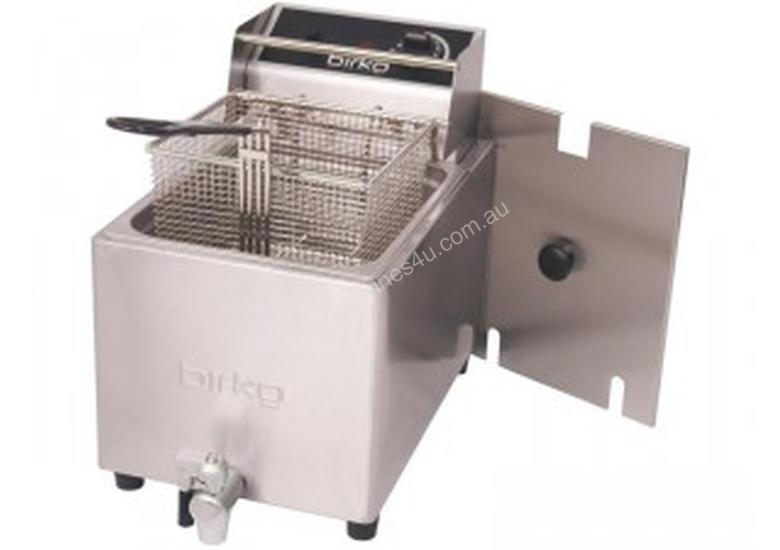 caption Birko Fryer Bench Top 8Lt Single Pan