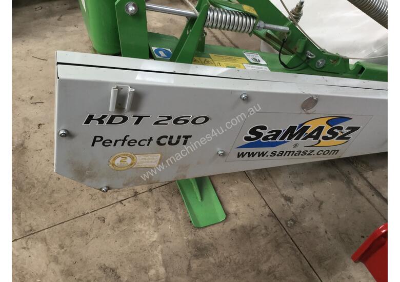 caption Samasz KDT260 Mower Hay/Forage Equip