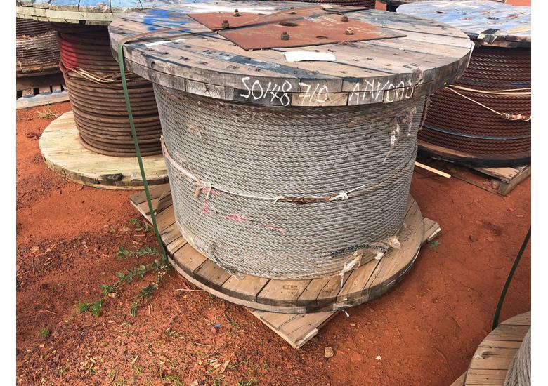 caption Galvanised Wire Rope 19mm, 6x36