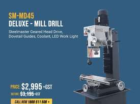 High Quality Geared Head Mill Drill with All The Features - 240Volt - picture0' - Click to enlarge