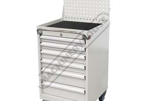 6 Drawer - Industrial Mobile Tooling Cabinet with Backing Panel Package Deal TCW-900NP 565 x 580 x 1