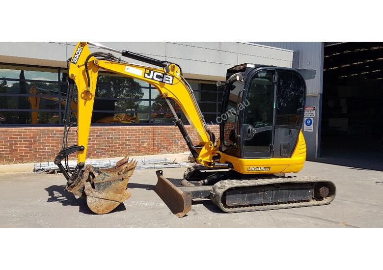 Used 2014 Jcb 8045zts Mini Excavators In Ravenhall Vic