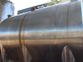 Stainless Steel Horizontal Mixing Tank - picture1' - Click to enlarge