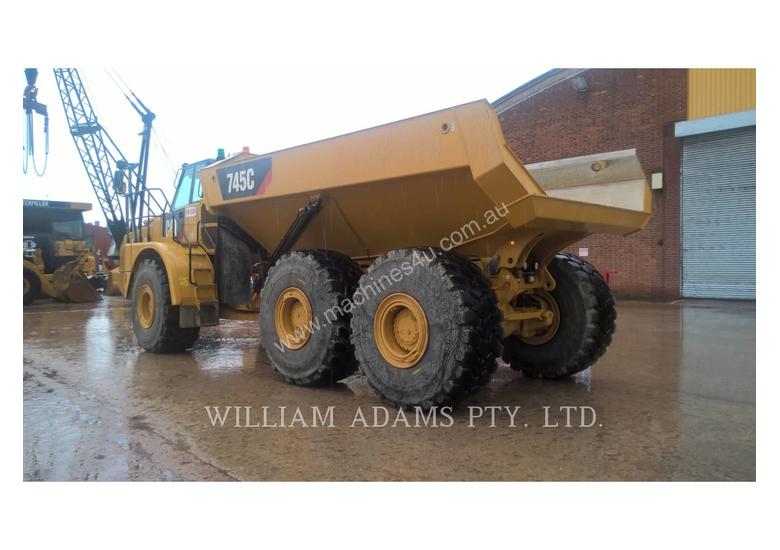 caption CATERPILLAR 745C Articulated Trucks