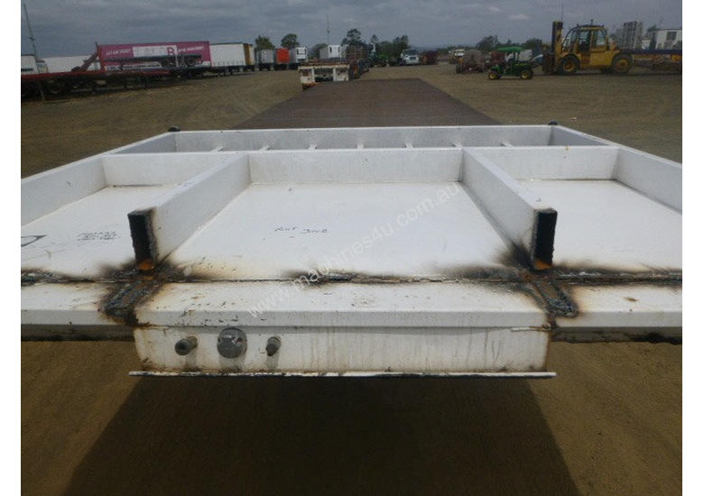 caption Freighter Semi Flat top Trailer