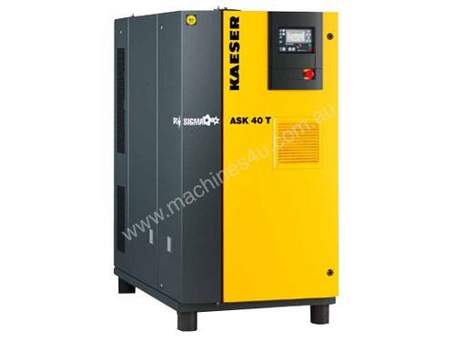   New Kaeser ASK40T -  22kw - 140cfm - 3 Phase Electric Compressor - built in dryer 