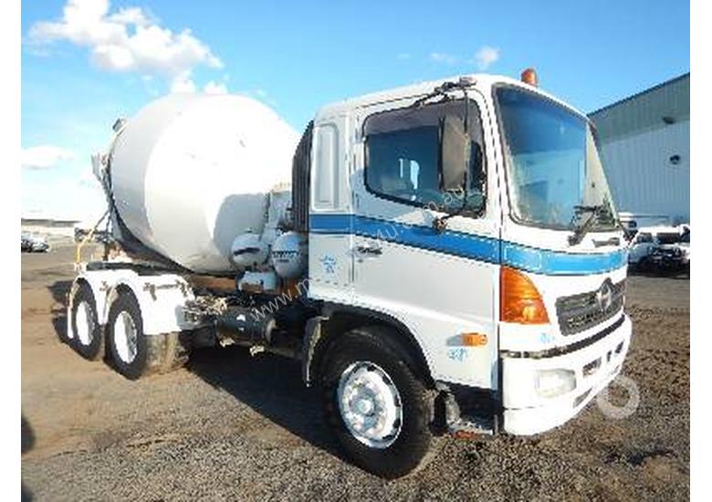 caption HINO FM1J Mixer Truck
