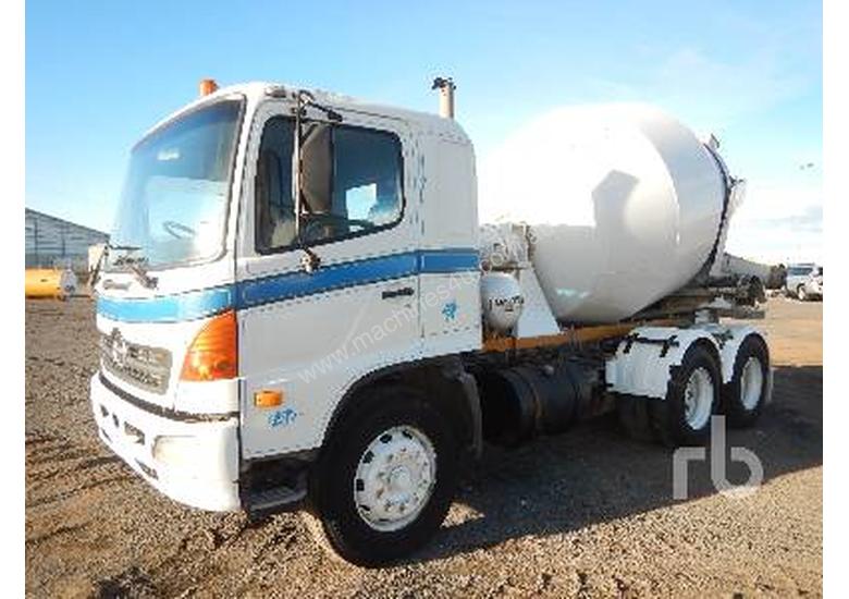 caption HINO FM1J Mixer Truck