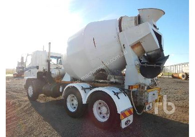 caption HINO FM1J Mixer Truck