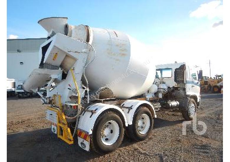 caption HINO FM1J Mixer Truck