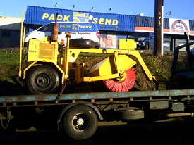 towed diesel road broom  3cyl yanmar , ex QLD council , remote controls - picture0' - Click to enlarge
