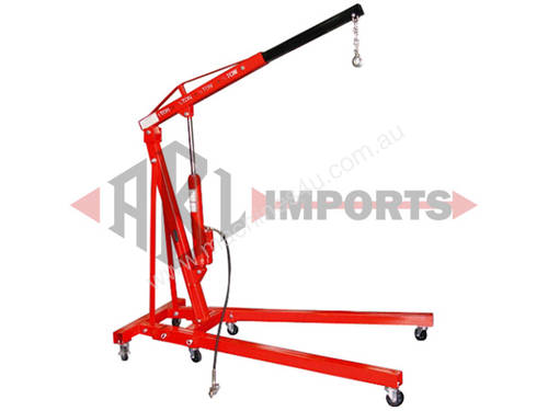 FOLDING FLOOR CRANE AIR/HYD OPERATION