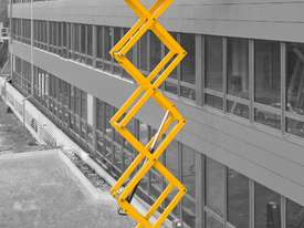 Hire Haulotte 32ft RT Self Levelling Diesel Scissor Lift - picture1' - Click to enlarge