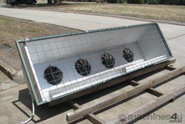 Large Canopy Quadruple Four Exhaust Fan